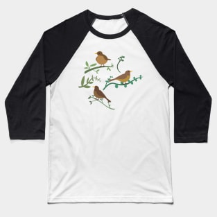 Clay-colored thrush or yigüirro Baseball T-Shirt